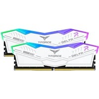 0765441663480 - T-Force Delta RGB DDR5-7200 - 32GB - CL34 - Dual Channel (2 pcs) - Intel XMP - Weiß mit RGB 0765441663480 - T-Force Delta RGB DDR5-7200 - 32GB - CL34 - Dual Channel (2 pcs) - Intel XMP - Weiß mit RGB