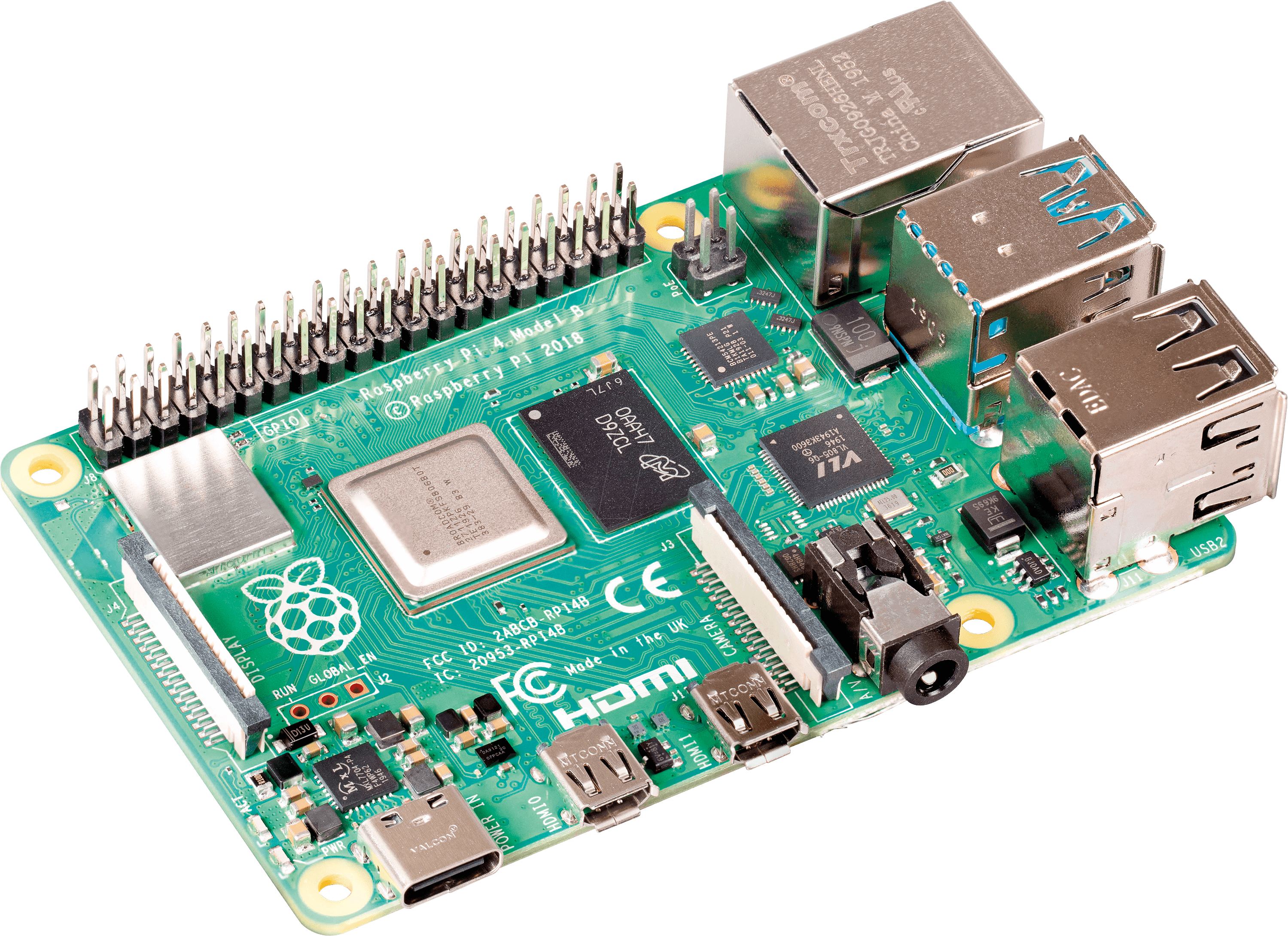 0765756931199 - Raspberry Pi® 4 B 8 GB 4 x 15 GHz Raspberry Pi®