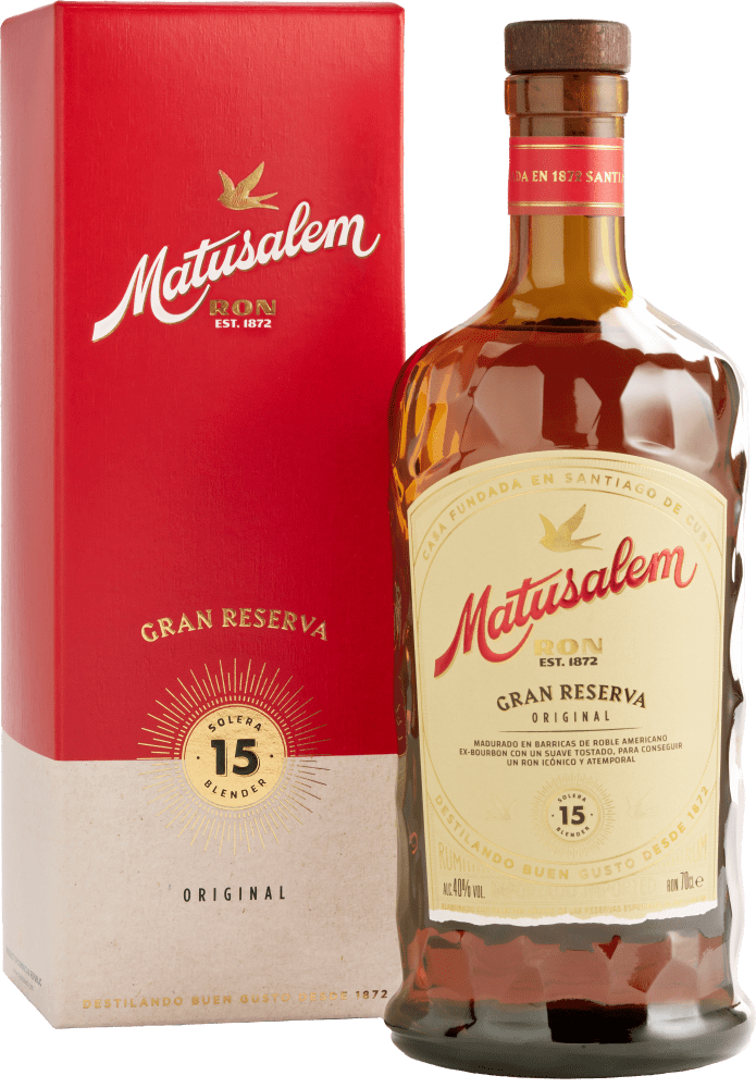 0766094340056 - Matusalem Gran Reserva 15 Rum in Geschenkverpackung