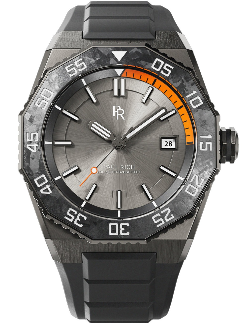 0766236337241 - PR-45262 Herrenuhr Aquacarbon Pro Forged 42mm 20ATM