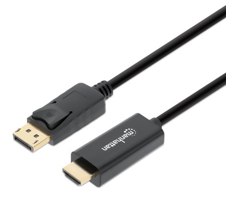 0766623153195 - DisplayPort HDMI Adapterkabel DisplayPort Stecker HDMI-A Stecker 100 m Schwarz 153195 DisplayPort-Kabel 0766623153195 - DisplayPort HDMI Adapterkabel DisplayPort Stecker HDMI-A Stecker 100 m Schwarz 153195 DisplayPort-Kabel