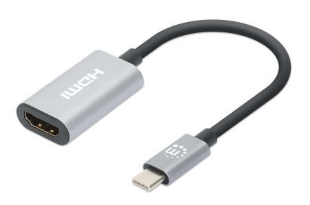 0766623153973 - MANHATTAN 4K@60Hz USB-C auf HDMI-Adapter