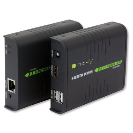 0766623154444 - MANHATTAN HDMI KVM over IP Netzwerkkabel Extender Set 1080p 120 m