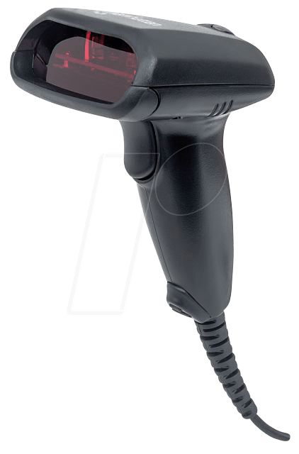 0766623177665 - Manhattan Laser Handheld Barcode Scanner USB 300mm Scan Depth Standard Housing Cable 15m Max Ambient Light 5000 lux (sunlight) Black Three Year Warranty Box - Barcode-Scanner