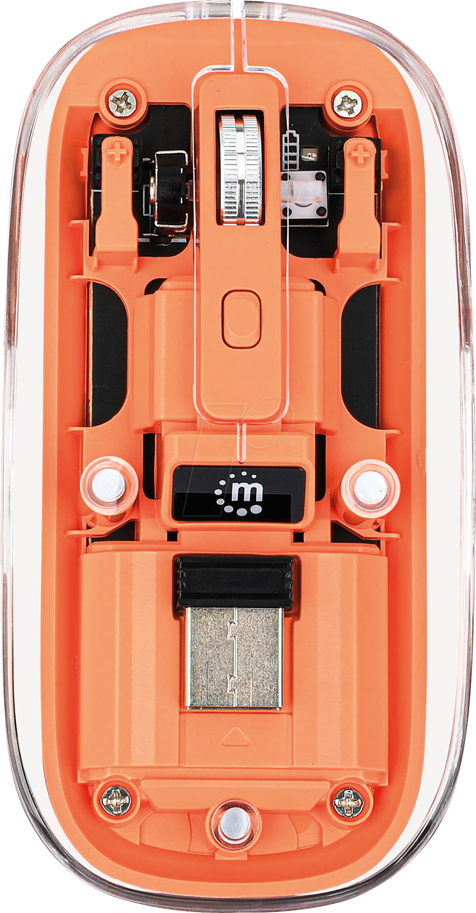 0766623190282 - MANHATTAN 190282 - Maus (Mouse) Funk transparent orange