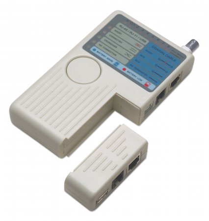 0766623351911 - 351911 Netzwerktester Passend für (Netzwerk-Spezifikationen (CAT)) CAT 3 CAT 4 CAT 5 CAT 5e CAT 6 CAT 6a