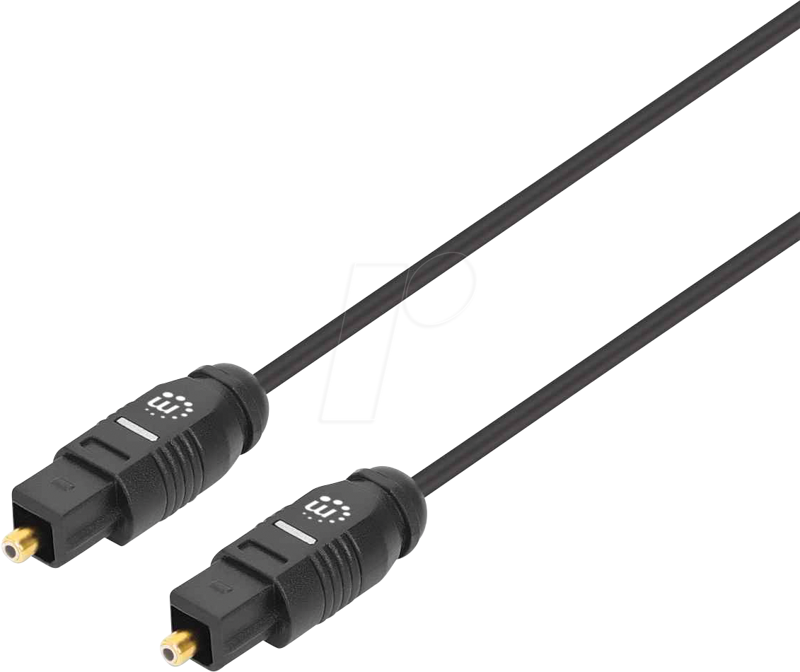 0766623356077 - MANHATTAN 356077 - Toslink Kabel Toslink Stecker 2 m