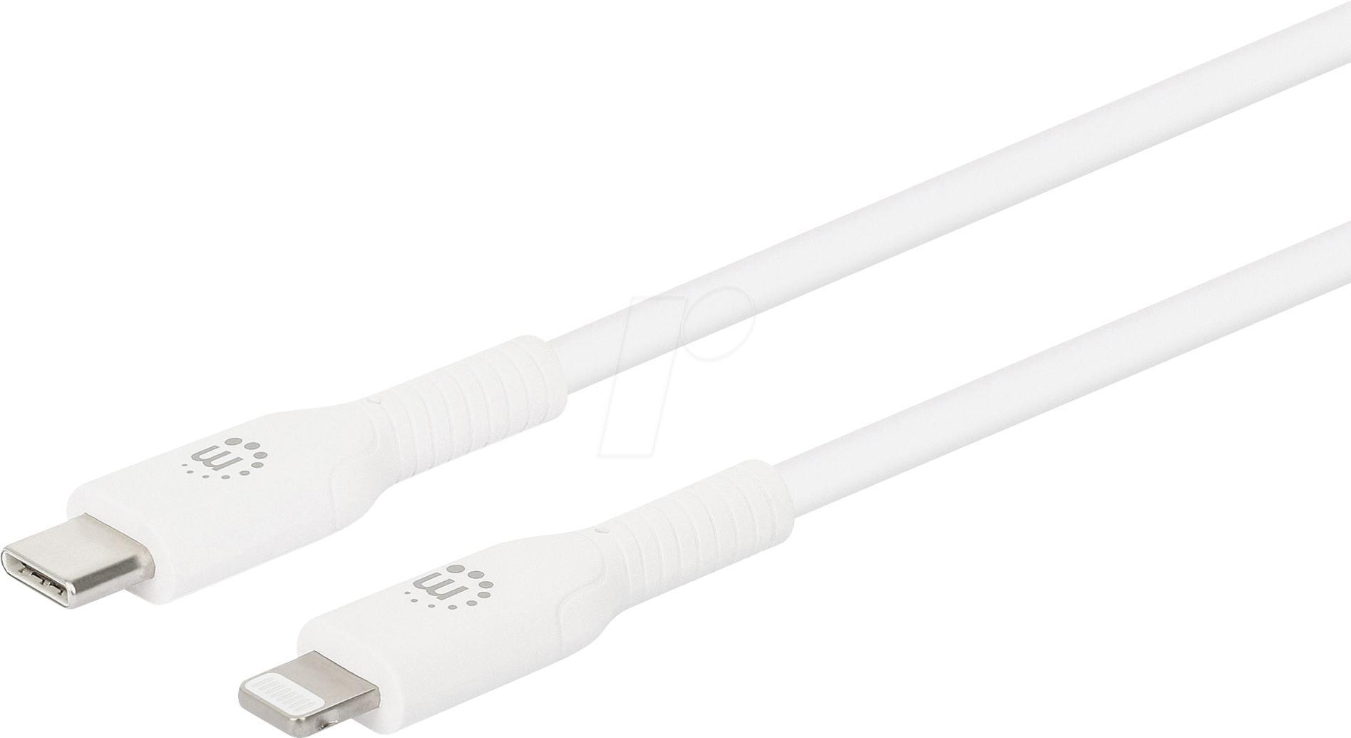 0766623394529 - - Lightning-Kabel - 24 pin USB-C männlich zu Lightning männlich - 2 m - Doppelisolierung - weiß