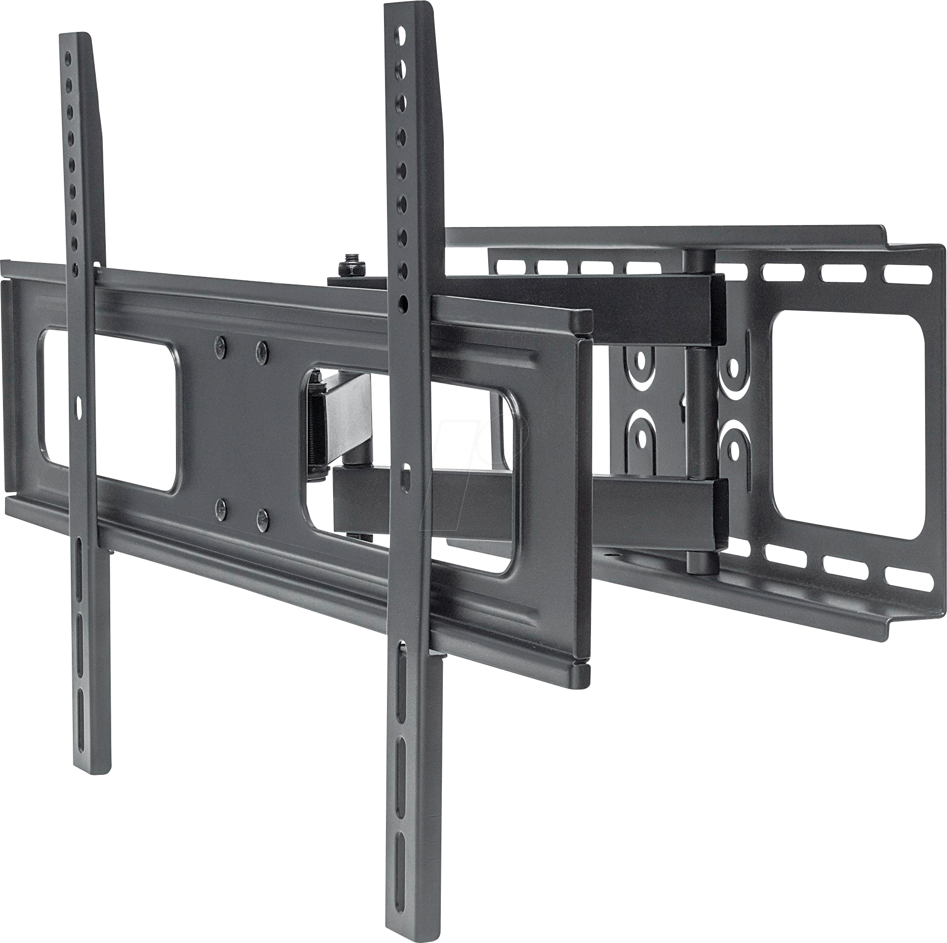 0766623461283 - TV & Monitor Mount Wall Full Motion 1 screen Screen Sizes 37-65 Black VESA 200x200 to 600x400 Max 50kg LFD Tilt & Swivel with 3 Pivots Lifetime Warranty - Klammer - für LCD TV - Schwarz