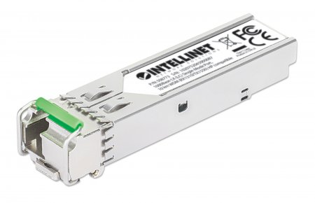 0766623508773 - INTELLINET Gigabit SFP-Modul   Mini-GBIC Transceiver WDM bidirektional für LWL-Kabel