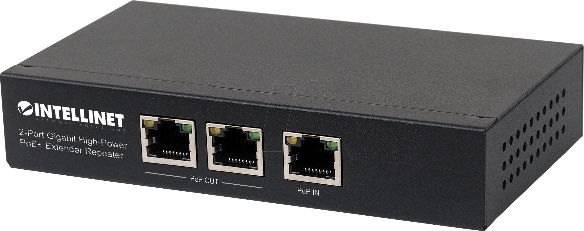 0766623561266 - Intellinet Network Solutions Intellinet PoE+ Extender 2-Port Gigabit High-Power bis 100m (561266)