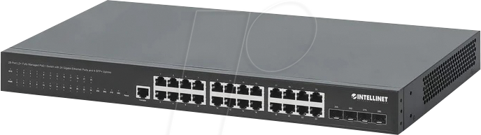 0766623561846 - INT 561846 - Switch 28-Port Gigabit Ethernet Poe+ SFP+