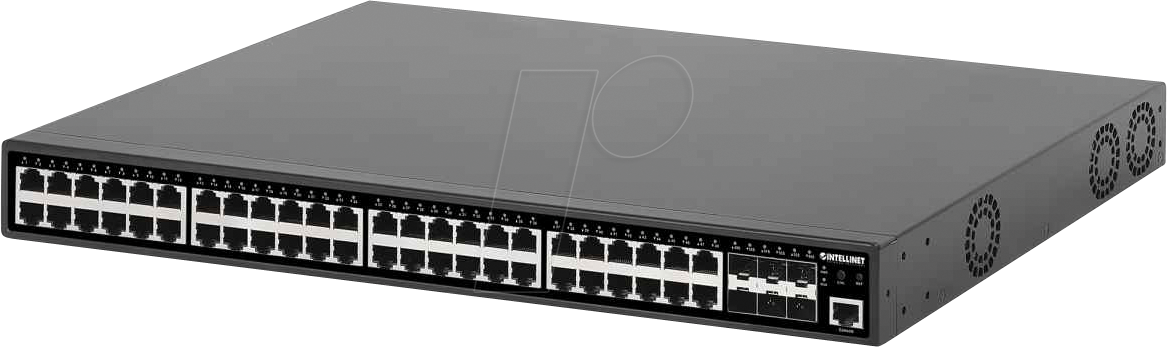 0766623561969 - 54-Port L2+ Fully Managed PoE+ 19 Zoll Netzwerk-Switch RJ45 SFP 10   100   1000 MBit s IEEE8023af (154 W) IEEE8023at (30 W)