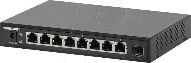 0766623562096 - INT 562096 - Switch 9-Port 25 Gigabit Ethernet SFP+