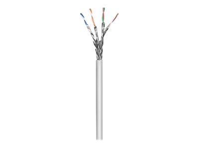 0766623705011 - Intellinet Verlegekabel Cat7 S FTP 305 m Kabeltrommel LS0H CPR-Dca-klassifiziert AWG 23 Massivdraht grau - Bulkkabel - 305 m - Grau