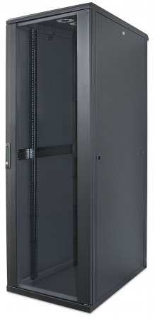 0766623713566 - 713566 19 Zoll Netzwerkschrank (B x H x T) 600 x 1120 x 800 mm 22 HE Schwarz (RAL 9005)