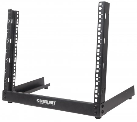 0766623714747 - Intellinet 19 2-Pfosten Desktop Laborgestell 12HE schwarz 714747