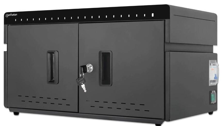0766623715959 - 715959 portable device management cart& cabinet Armadio per la gestion Lade- und Managementsystem Schrank