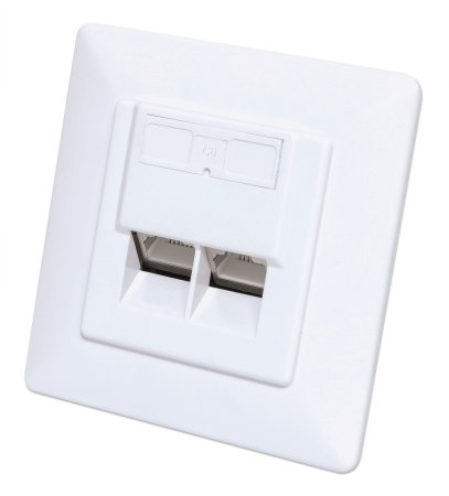 0766623771900 - INT 771900 - 2-Port Cat6 Unterputz Netzwerkdose geschirmt 0766623771900 - INT 771900 - 2-Port Cat6 Unterputz Netzwerkdose geschirmt