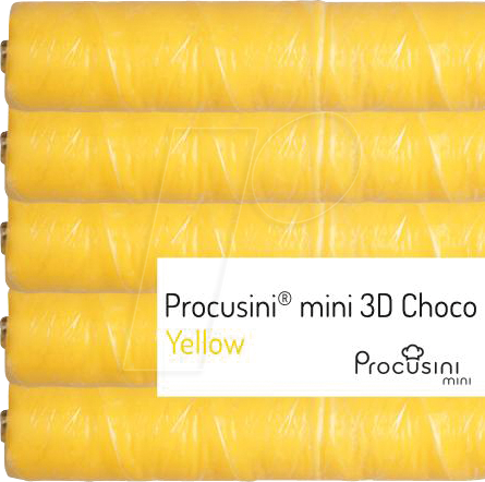 0766734616558 - 10407M - Procusini mini 3D Choco Yellow