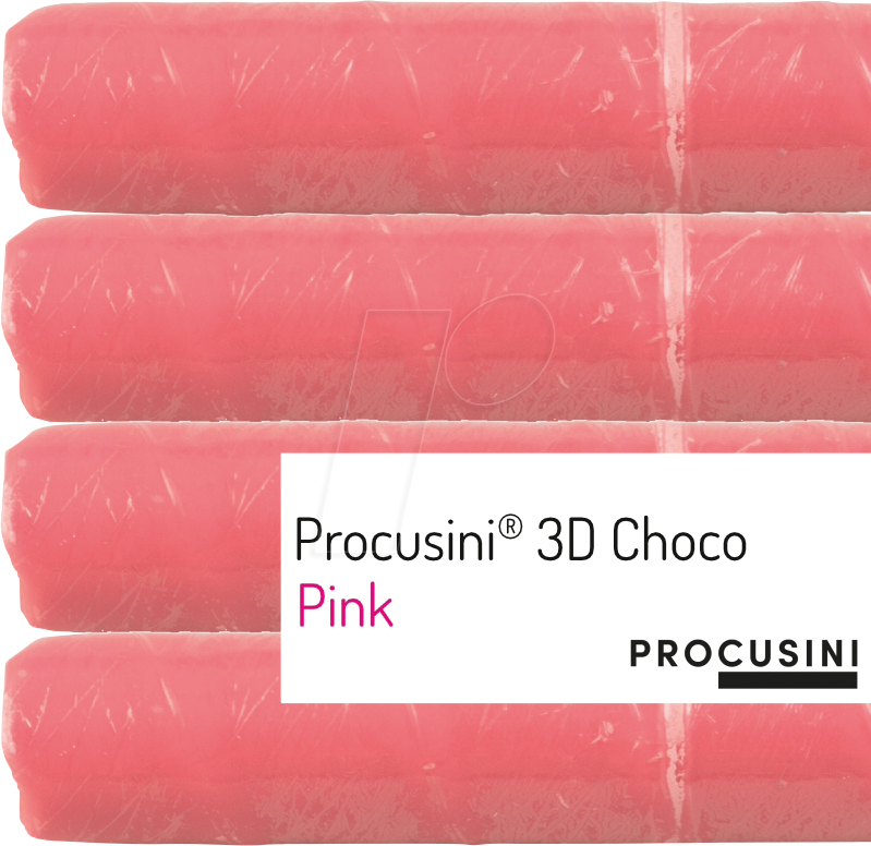 0766734616770 - 10077P - 3D Druck Rohstoff Choco Pink