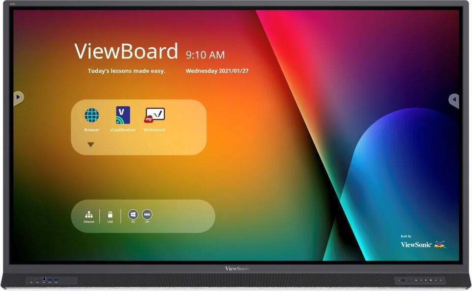0766907009330 - ViewSonic ViewBoard IFP8652-1A IFP52 Series - 218 cm (86) Klasse (2172 cm (855) sichtbar) LCD-Display mit LED-Hintergrundbeleuchtung - 4K - für interaktive Kommunikation