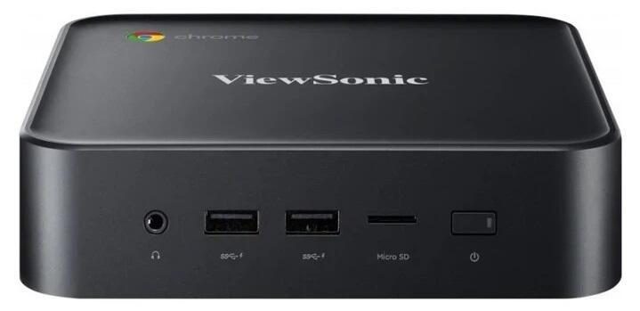 0766907011975 - ViewSonic Chromebox NMP760 Mini-PC Intel Celeron 5205U 8GB RAM 64GB eMMC Intel UHD Graphics Google Chrome OS