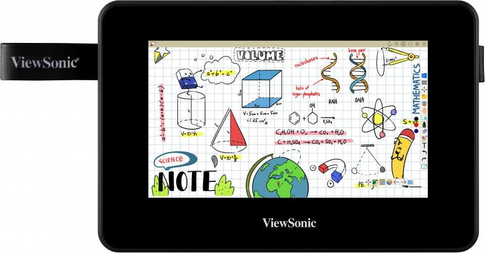 0766907012675 - ViewSonic ViewBoard ID710-BWW - Digitalisierer mit LCD Anzeige - 859 x 154 cm - elektromagnetisch - kabelgebunden - USB