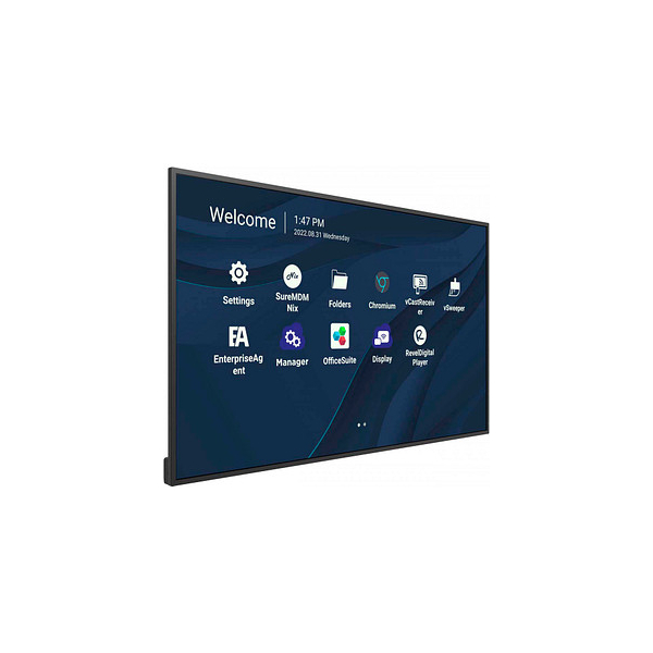 0766907017465 - ViewSonic CDE4330 - 109 cm (43) Diagonalklasse (108 cm (425) sichtbar) - CDE30 Series LCD-Display mit LED-Hintergrundbeleuchtung - Digital Signage - mit mit SoC Mediaplayer - 4K UHD (2160p) 3840 x 2160