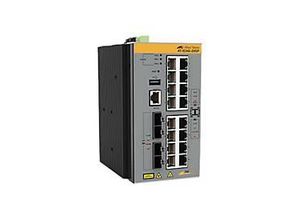 0767035217550 - AT IE340-20GP - Switch - L3 - managed - 8 x 10 100 1000 (PoE+) + 8 x 10 100 1000 (PoE) + 4 x Gigabit SFP - an DIN-Schiene montierbar wandmontierbar