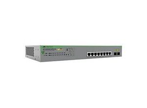 0767035219158 - AT GS950 10PS V2 - Switch - Smart - 8 x 10 100 1000 (PoE+) + 2 x 1000Base-X - Desktop an Rack montierbar wandmontierbar - PoE+ (75 W)