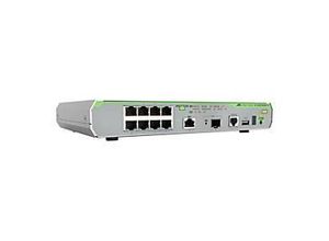 0767035222004 - CentreCOM AT-GS970EMX 10 - Switch - L3 Lite - managed - 8 x 10 100 1000 + 1 x 1 25 5 10GBase-T + 1 x 1 Gigabit   10 Gigabit SFP+ - Desktop an Rack montierbar