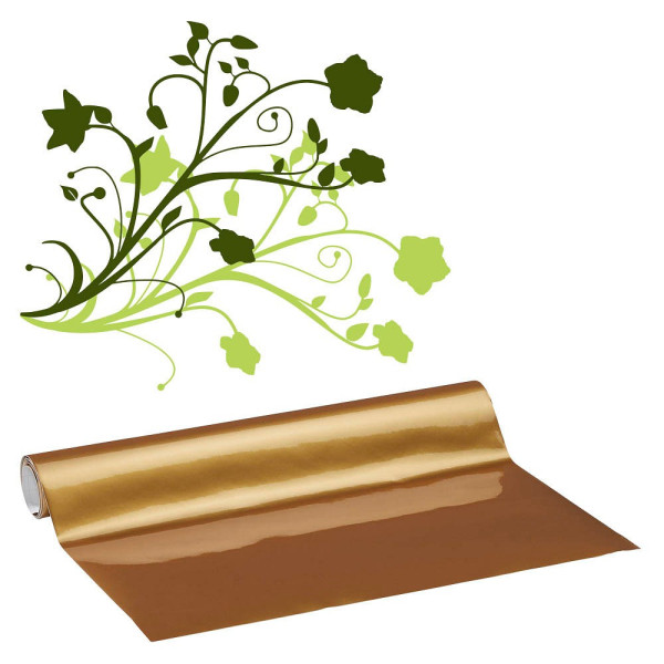 0767523867939 - Vinylfolie permanent gold 315 cm x 10 m 1 Rolle 0767523867939 plottiX