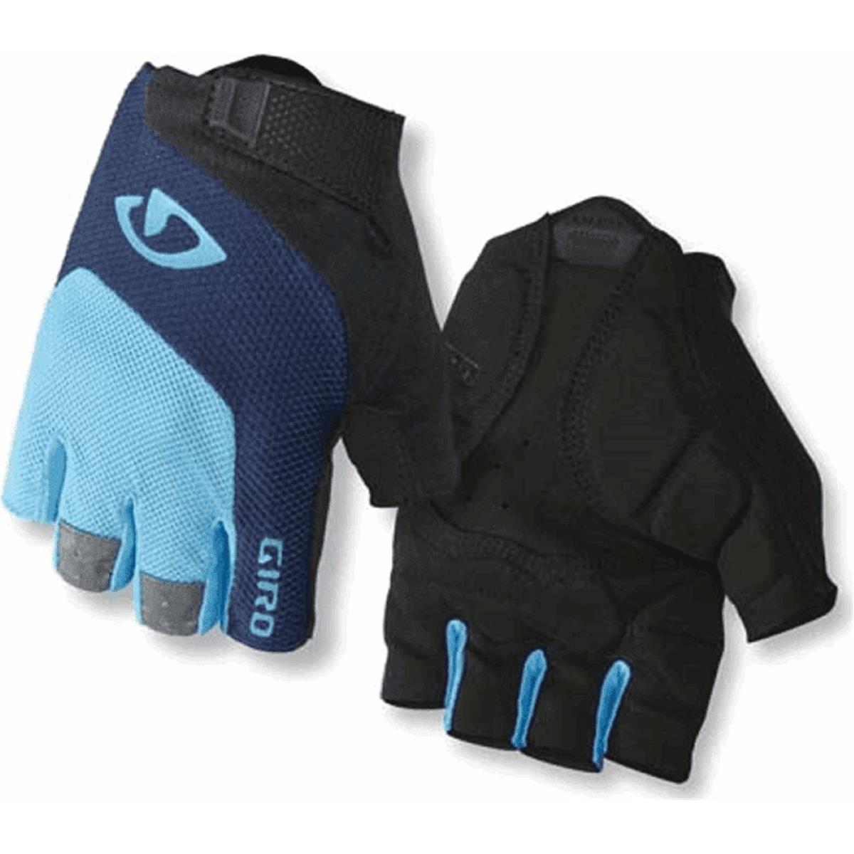 0768686081187 - Kurze Sommerhandschuhe Blau mit Gel Größe M Ergonomisch Super Fit Giro