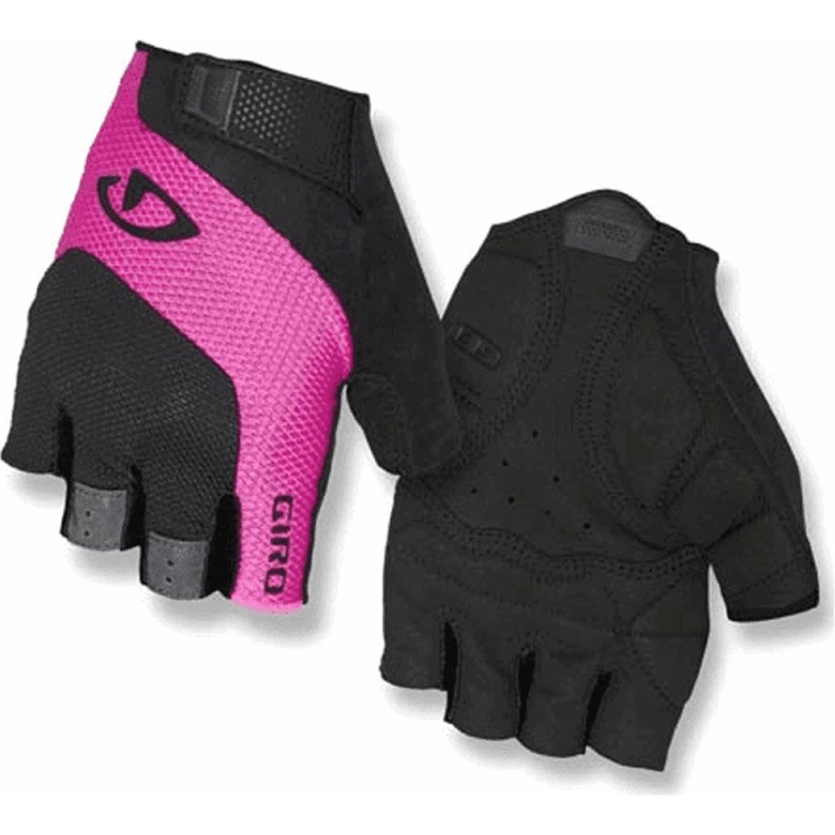 0768686081934 - Damen Fahrradhandschuhe Tessa Gel Schwarz Rosa Größe S - Komfort und Schutz