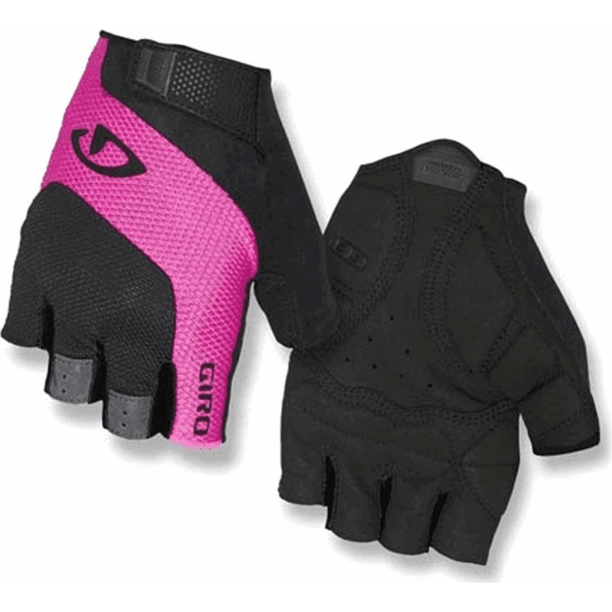 0768686081958 - Damen Fahrradhandschuhe Tessa Gel Sommer Schwarz Rosa Größe L - Komfort und Leistung