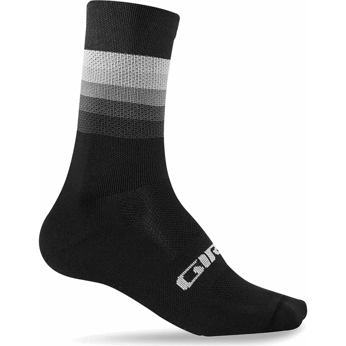 0768686199639 - Comp Racer High Rise Socken Schwarz Größe 46-50 - Modernes Design für Radfahrer