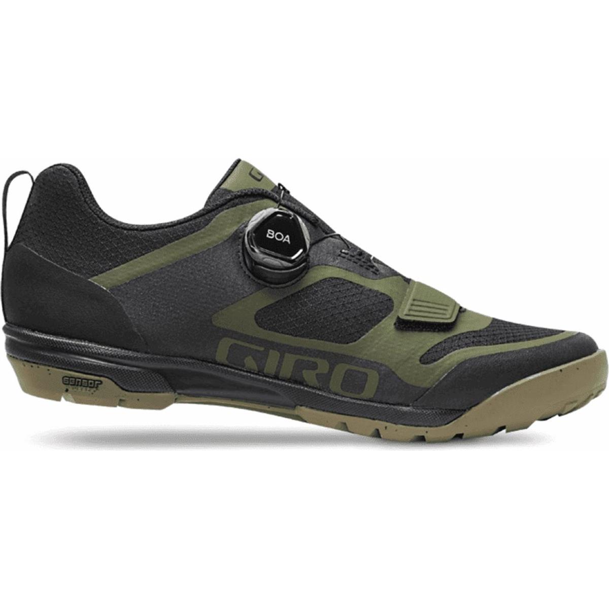 0768686319372 - Ventana All Mountain Schuhe Schwarz Olive Größe 47 mit Sensor Gummisohle und BOA-Verschluss