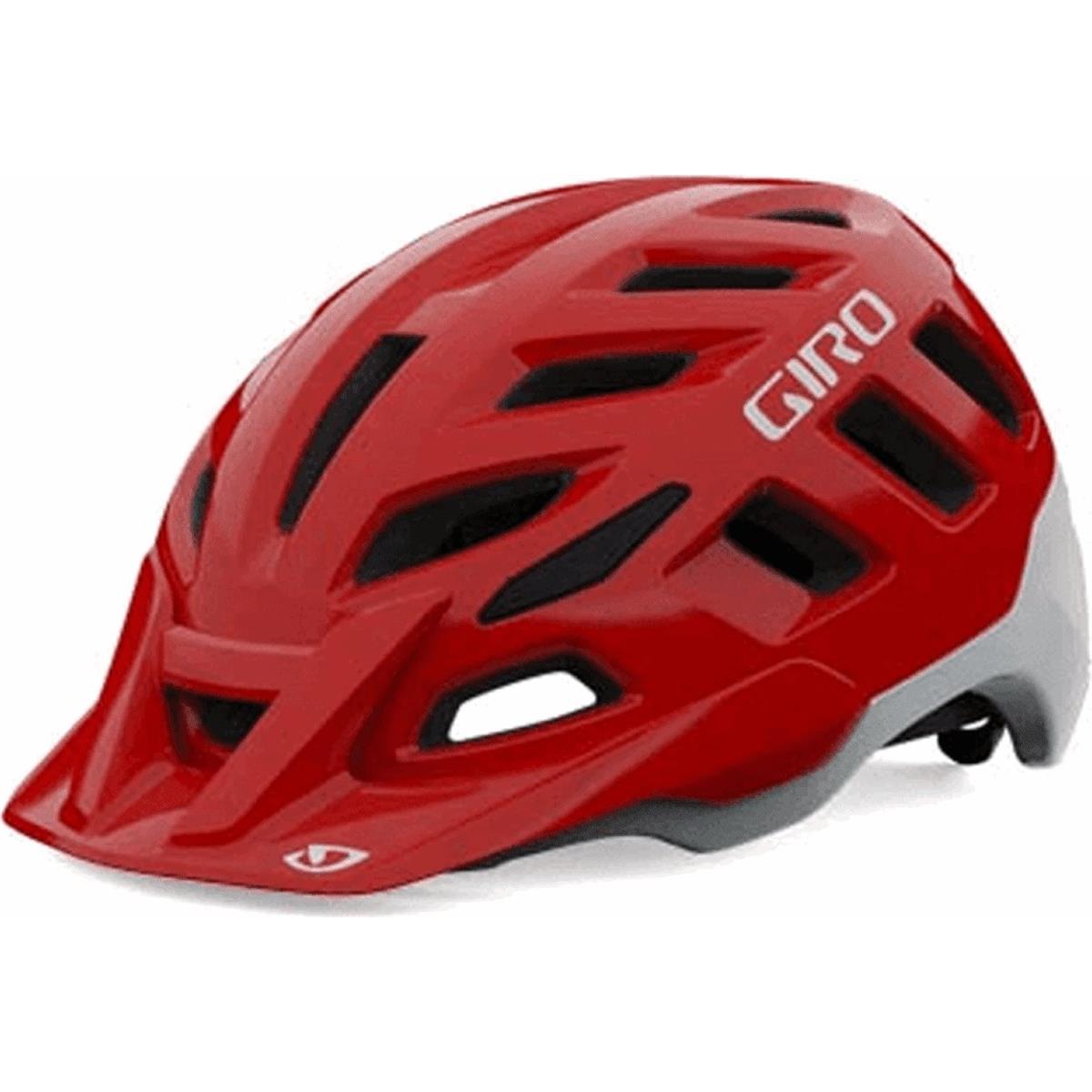 0768686380860 - RadixT Helm Rot 51-55cm - Belüftet Leicht und Verstellbar für Trailfahrer mit Roc Loc 55