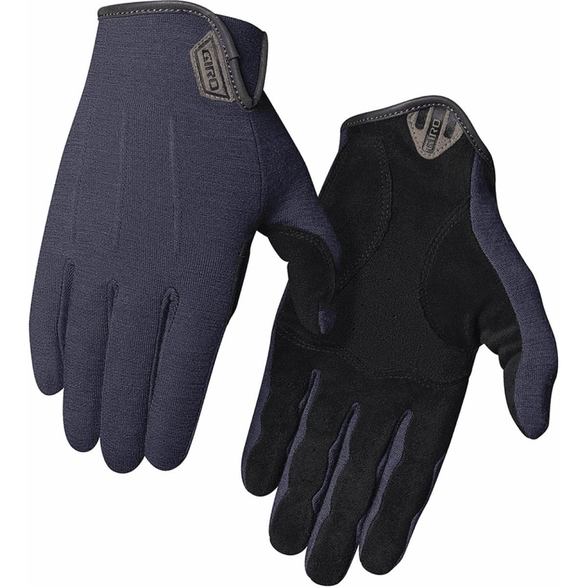 0768686406447 - Lange GIRO DWOOL Merino Wolle Handschuhe Blau Größe M mit Touchscreen-Technologie