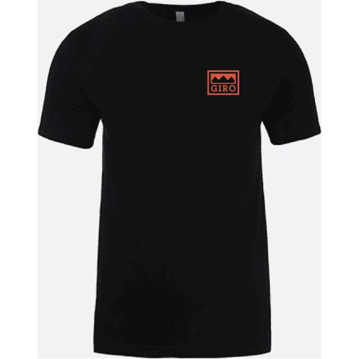 0768686413421 - Schwarzes Baumwoll-T-Shirt für Herren Mountain Alps - Größe M vielseitig