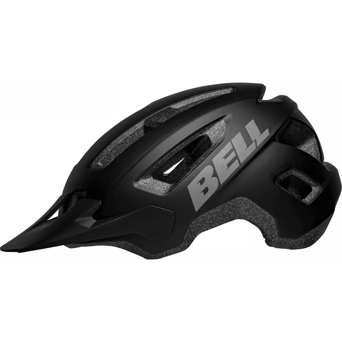 0768686469428 - Mountainbike Helm Nomad 2 Schwarz Matt mit Ergo Fit System Größe 50-57 cm