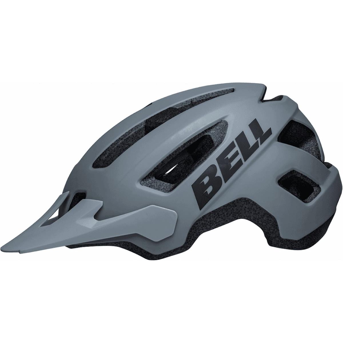 0768686469497 - MTB Helm Nomad 2 Grau Matt mit Ergo Fit System Größe 53-60 cm