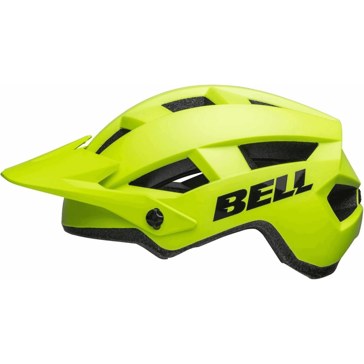 0768686469718 - Helm Spark 2 Gelb Fluoreszierend mit Verstellbarem Visier Größe 50-57 cm