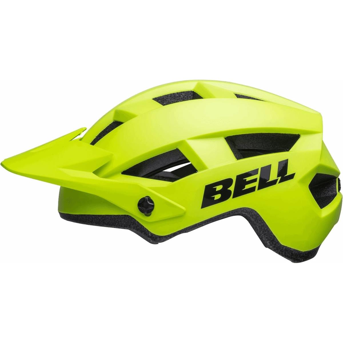 0768686469725 - Spark 2 Helm Gelb Fluoreszierend mit verstellbarem Visier Größe 53-60 cm