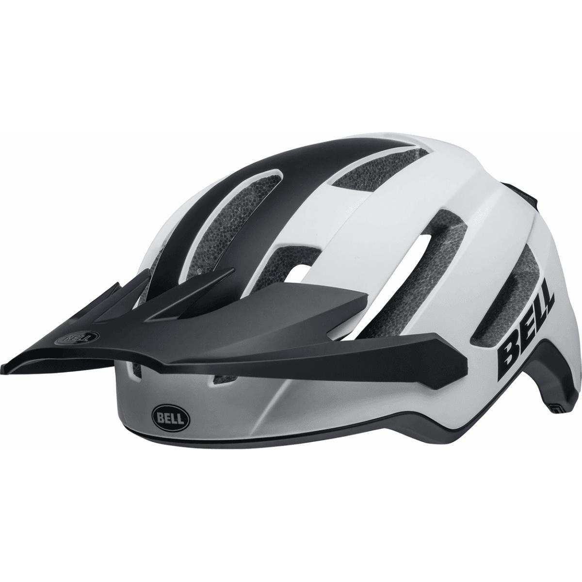 0768686472008 - 4Forty Air MIPS Trail Helm Weiß Schwarz Größe M (52-56 cm) 2023 - Sicherheit & Komfort