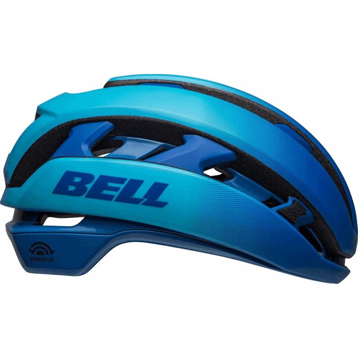 0768686472152 - BELL XR Spherical Fahrradhelm Blau 52-56cm mit MIPS Technologie