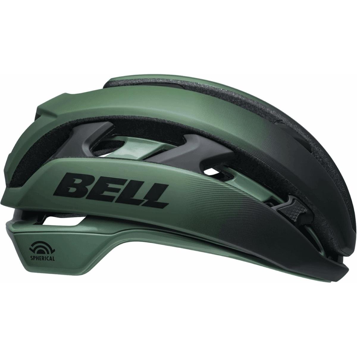 0768686472183 - BELL XR Spherical Fahrradhelm Grün 52-56cm mit MIPS Technologie