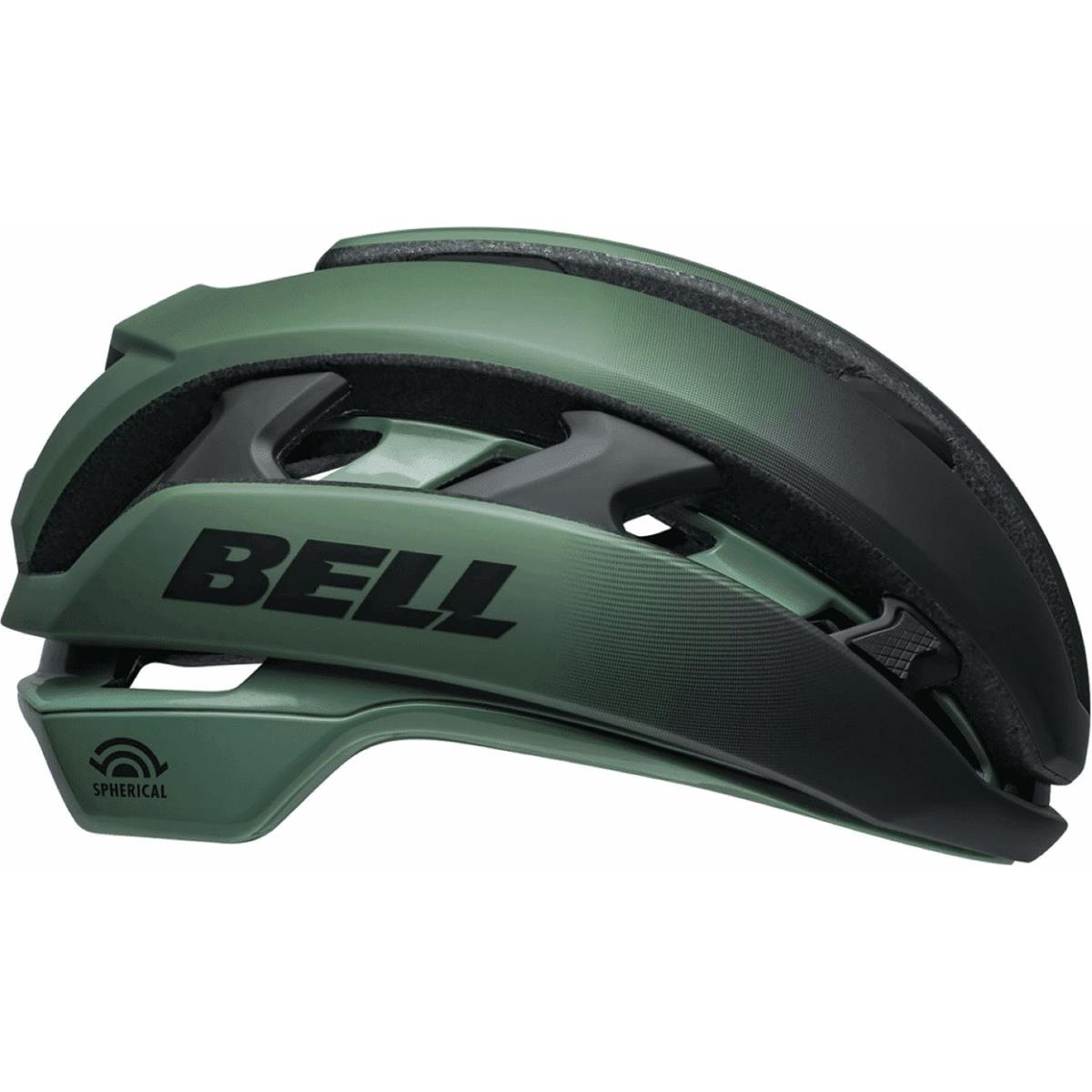 0768686472190 - BELL XR Spherical Helm Grün 55-59cm mit MIPS® Technologie für Radfahren