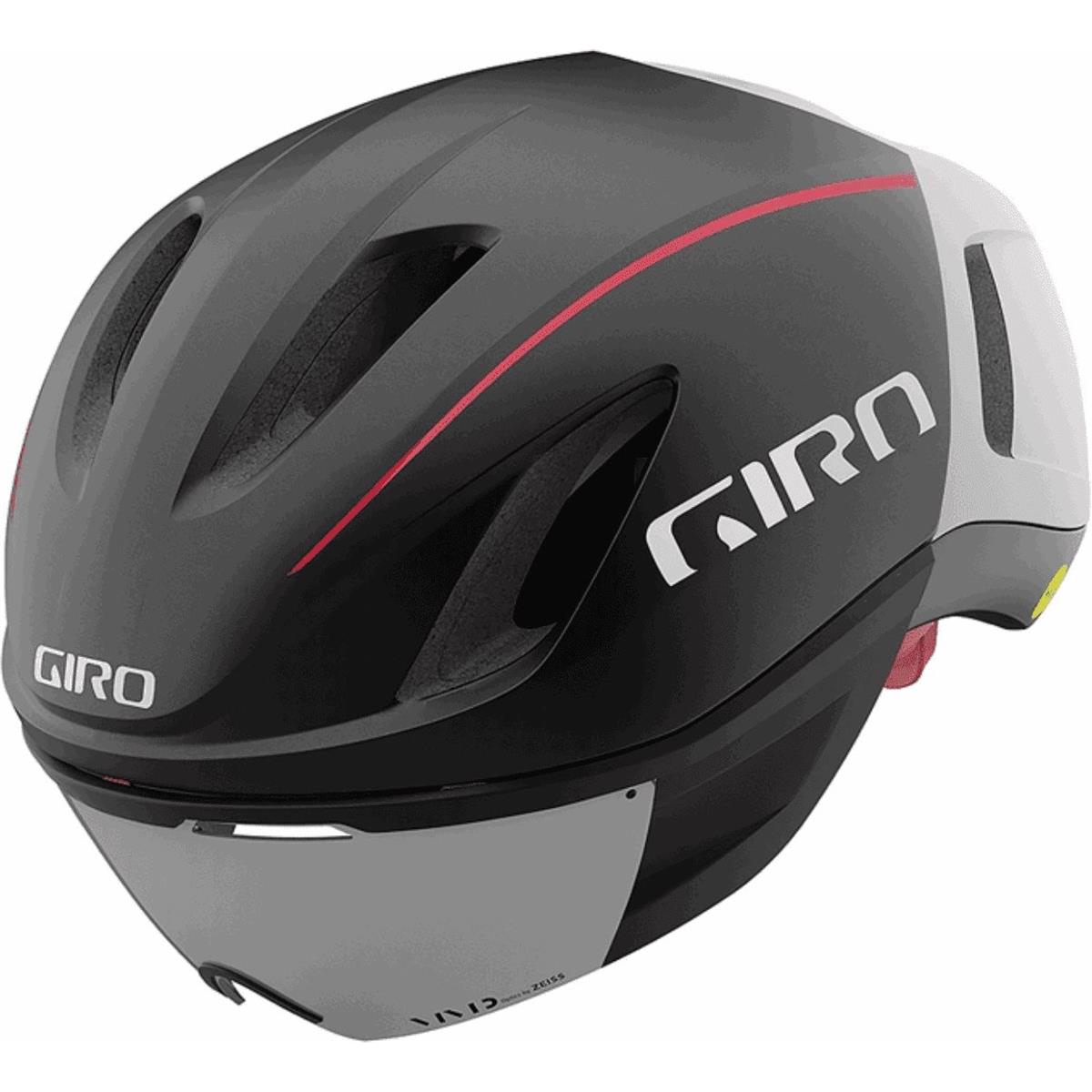 0768686473371 - Vanquish MIPS Helm Schwarz Weiß Rot Größe 59-63 cm - Aerodynamisch und Leistungsstark mit TransformAir™ und MIPS